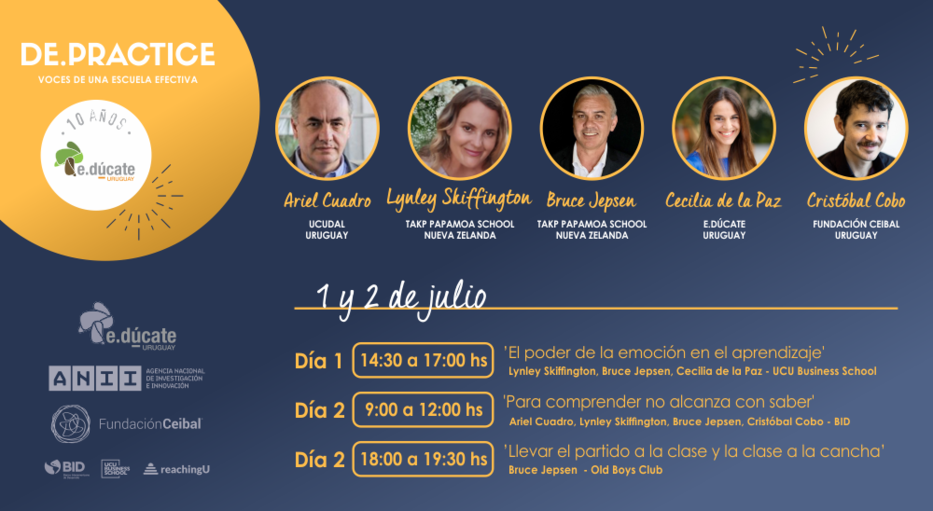 LA CUESTIÓN DEL ADN Educate UY organiza una serie de charlas sobre nuevas perspectivas de aprendizaje